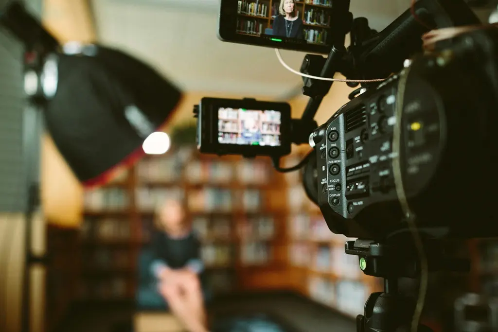 Media training workshop at Correlate showing a camera and presenter in session, illustrating how professionals learn to achieve better media cut-through in New Zealand.